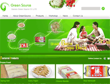 Tablet Screenshot of chinagreensource.com